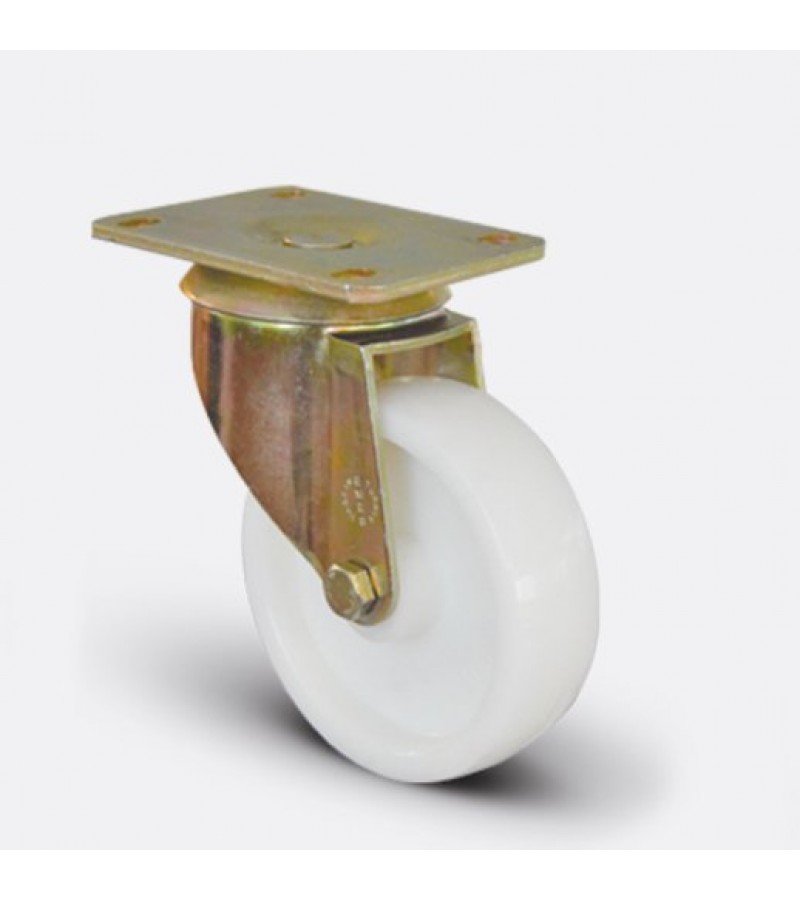 Döner Tablalı Poliamid Tekerlek Çap:100 Döner Tablalı Poliamid Tekerlek Çap:100