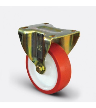 Sabit Maşalı Poliamid Üzeri Poliüretan Kaplı Tekerlek Çap:150