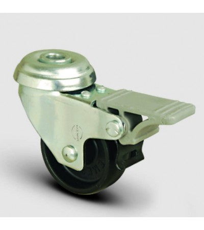 Delik Bağlantılı Moblen Frenli Tekerlek Çap:50