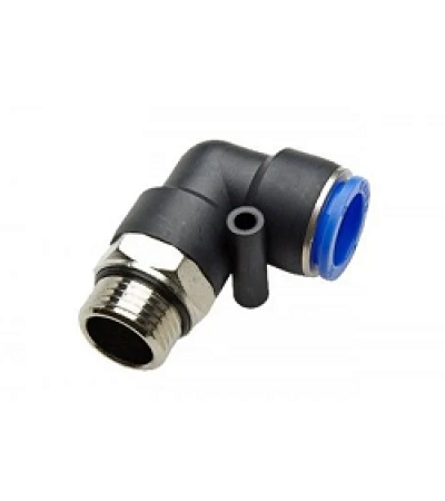 1/2"-10 mm Pnömatik Dirsek Erkek